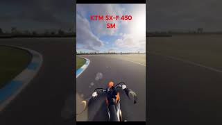 KTM SXF 450 SM EN TrackDayR [upl. by Noxid92]