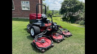 2009 Toro Groundsmaster 4500D [upl. by Petrine]