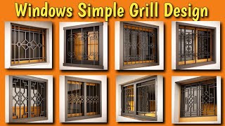 Windows simple grill design Top 10 window grill design bd All Design [upl. by Mikihisa325]