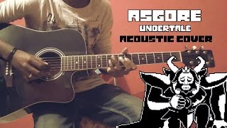 UNDERTALE ASGORE  Acoustic Guitar CoverRemix by Streetwise Rhapsody [upl. by Deevan]