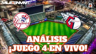 YANKEES vs GUARDIANS  JUEGO 4 EN VIVO  SERIE DE CAMPEONATO LIGA AMERICANA ANÁLISIS  DIAMANTE 23 [upl. by Cott289]