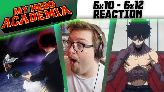 My Hero Academia 6x10  6x12 Reaction DUB [upl. by Innoj589]