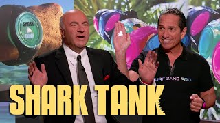 Things Get Awkward in The Tank With Surf Band Pro  Shark Tank US  Shark Tank Global [upl. by Nahshon240]