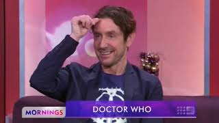 Mornings Australia Paul McGann Interview 2013 [upl. by Jay99]