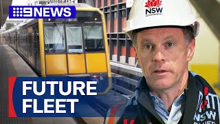 Sydney train fleet to get 447 million upgrade  9 News Australia [upl. by Swayne]