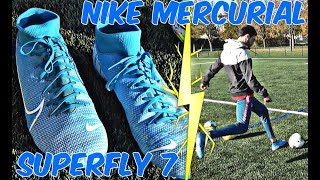 LA NIKE MERCURIAL SUPERFLY 7 EST TERRIBLE   TEST [upl. by Rape]