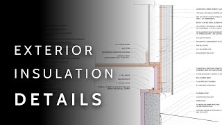 Super Efficient Exterior Insulation Details with Rockwool For Architects  Builders [upl. by Merta]