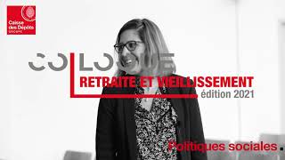 Colloque retraite et vieillissement 2021  Interview Aurélie Brossier et Gladys Bousquet [upl. by Yodlem169]