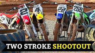 Whats the BEST 250 Two Stroke Dirt Bike  Throwback Two Stroke Garage Build Shootout [upl. by Cung]