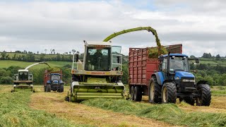 Chambers Agri Coolkelure  Claas 860 Harvesters  Silage May 2024 [upl. by Griff]