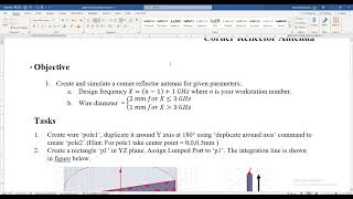 Design and Analysis of Corner Reflector Antenna in HFSS  Design  Simulation [upl. by Oirogerg]