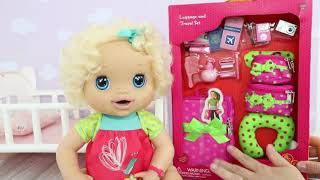 BABY ALIVE CLARABELLA GANHOU UM KIT DE VIAGEM [upl. by Assed464]