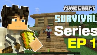 I Complete my House In My Minecraft Survival Series EP 2 YesSmartyPie NotGamerFleet [upl. by Nibur]