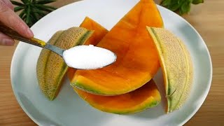 Add baking soda to the melon rind Super Delicious and very Surprising [upl. by Hsakaa]