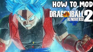 How to mod Dragon Ball Xenoverse 2 OUTDATED [upl. by Oigres]