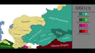 The History of Central Asia Every Year [upl. by Burdelle]