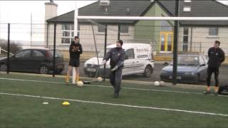 Antrim GAA Goalkeeping Session with Antrims Sean McGreevy Part Two [upl. by Alihet]