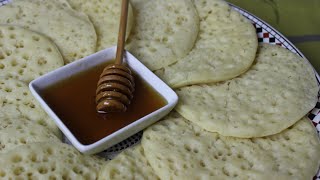 Baghrir  Khringo  Marokkanische Pfannkuchen  Moroccan Pancakes [upl. by Ardnusal]