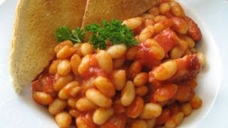 Baked Beans gebackene Bohnen [upl. by Keisling]