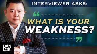 Interview Question “What Are Your Weaknesses” And You Say “” [upl. by Ycnuahc]