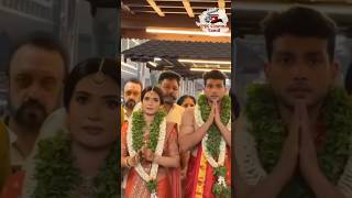 Kalidas jayaram marriage video kalidasjayaram jayaram guruvayoor wedding [upl. by Adnohsirk]