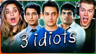 3 IDIOTS w Kristen amp Michael Movie Reaction  Aamir Khan  Kareena Kapoor  Madhavan [upl. by Donia]