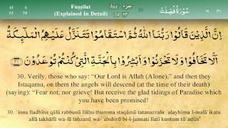 041 Surah Fussilat by Mishary Al Afasy iRecite [upl. by Rellek]