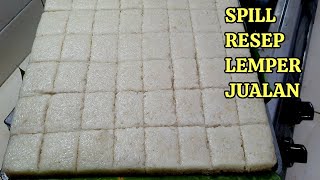 SPILL RESEP LEMPER AYAM UNTUK JUALAN [upl. by Esorylime86]