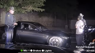 BMW M4 DRIVER GETS CAUGHT DOING 150MPH BECAUSE HE WAS SUICIDAL [upl. by Enilraep]