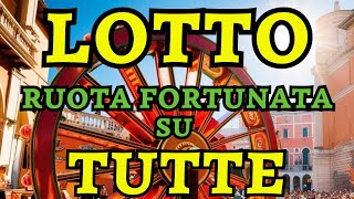 🎉 NUMERI BOMBA per VINCERE al LOTTO 🍀 La Ruota Fortunata GIRA  Estrazioni Lotto [upl. by Sabas]