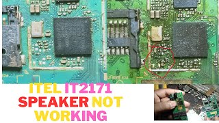 itel it2171 speaker not working itel all keypad Mobile Speaker problem [upl. by Sherar]