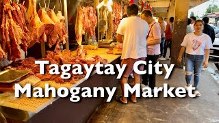 Tagaytay Beef Market Walking Tour  Mahogany Tagaytay City  Philippines Market Walk [upl. by Canute]