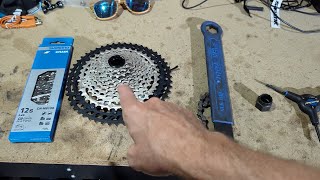 Installing A New Shimano XT Cassette [upl. by Yramesor]