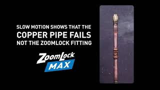 ZoomLock MAX Refrigerant Press Fittings Pressure Test [upl. by Uol]