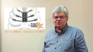 TRIONYX®  Reconstruire la cage thoracique après une ablation du sternum [upl. by Ledoux]