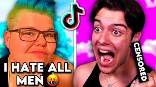 Roasting Feminists on TikTok Part 2 [upl. by Ahsimac]