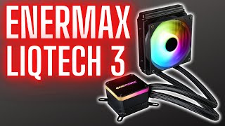 ENERMAX LIQTECH 3 120 RGB REVIEW [upl. by Orpha]