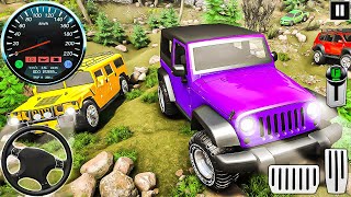 Offroad Car Driving Simulator  Indian Jeep and US Hummer 4x4 Racing Jeep Driver  Android Gameplay [upl. by Iaw]