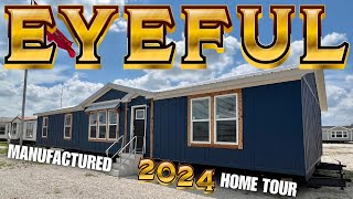 2024 double wide thats a LOOKER Mobile Home Tour [upl. by Roshelle]