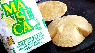 TORTILLAS DE HARINA MASECA Cocinando con Mamá Felix [upl. by Libbna59]