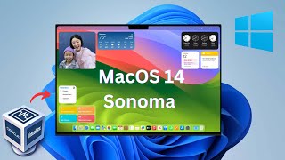 Install MacOS 14 Sonoma on VirtualBox  Issue Fixed 2024 [upl. by Sorazal]