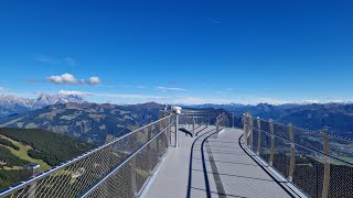 Zell am See Kaiserblick views  Schmittenhöhe panorama platform  102024  Pinzgau and Beyond [upl. by Winfred]