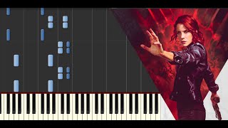 Control My Dark Disquiet but its piano Synthesia video [upl. by Innek]