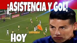 🚨TREMENDO ASISTENCIA Y GOL  James Rodriguez HA VUELTO todo esta BIEN reaccion CULE al Real Madrid [upl. by Elleon252]