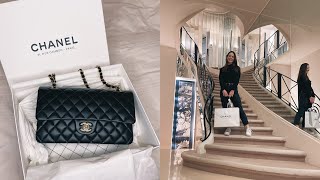 Buying my first Chanel bag in Paris  31 Rue Cambon [upl. by Lillith30]