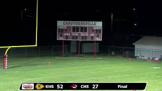 Kennett Indians vs Caruthersville Tigers [upl. by Kaasi]