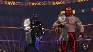 CCW Halloween Havoc 4th Match CCW World Tag Team Titles Deleters of Worlds M C Vs Judgment Day [upl. by Ynnaf922]