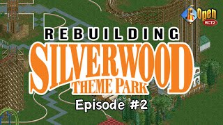 Rebuilding Silverwood  Episode 2 Timber Terror Station and Queue [upl. by Howey40]