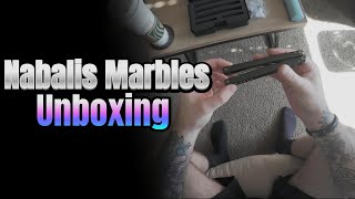 Nabalis Marbles Unboxing and First thoughts [upl. by Lonny]