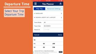 How To Use NJ TRANSIT Trip Planner [upl. by Ahsinahs]